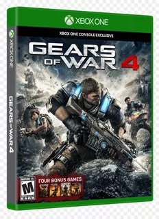 Gears Of War 4 Xbox One. Fisico. Nuevo Y Sellado