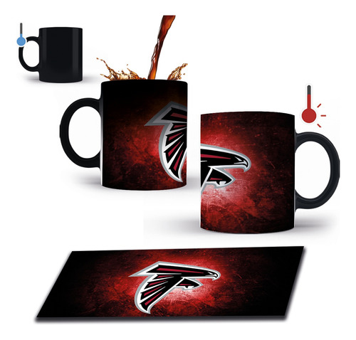 Taza Mágica 11 Oz Nfl Falcons Atlanta Mod4