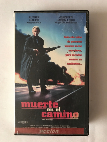 Vhs Original The Hitcher Muerte En El Camino Rutger Hauer (Usado)