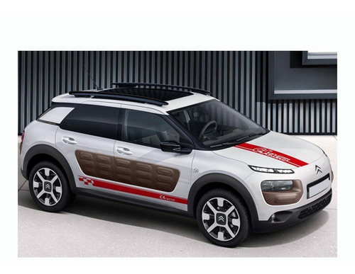 Vinilo Auto Calco Franjas Laterales + Capó Citroen C4 Cactus