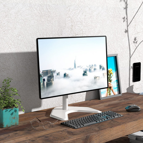 Suporte Para Monitor Wali Mf001-w Free Standing 75-100 Vesa