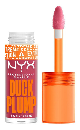 NYX Professional Makeup Duck Plump Brillo De Labios Con Efecto Plump Color Strike A Rose