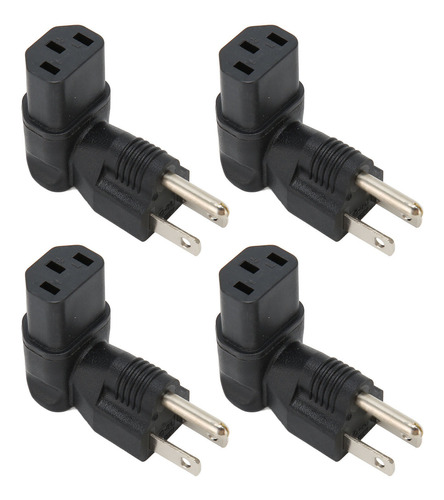 Convertidor 515p A Iec320 C13, 4 Piezas Para Nema 90 Grados