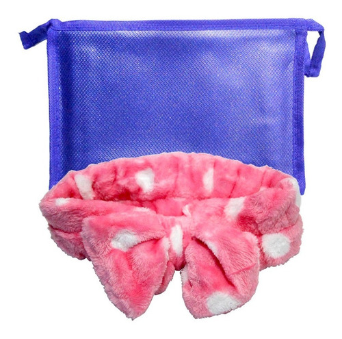 Imagem 3 de 5 de Limpeza Facial Kit + Demaquilante E Faixa + Necessaire