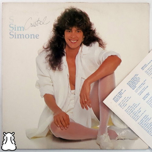 Lp Simone Cristal Disco De Vinil 1985 Com Encarte