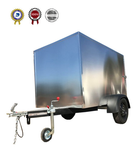 Imagem 1 de 13 de Carreta Baú Grande 1,18 Altura Delivery Zero Km