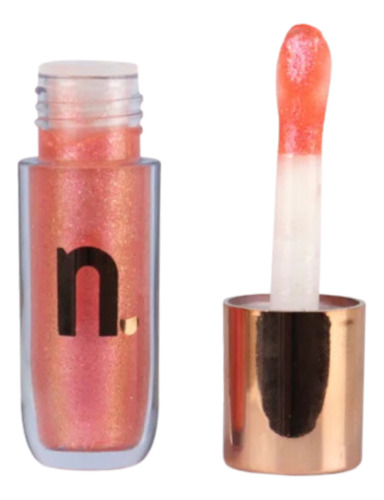 Gloss Labial Instant Glow - Nina Makeup - 4ml Cor Sun Stone