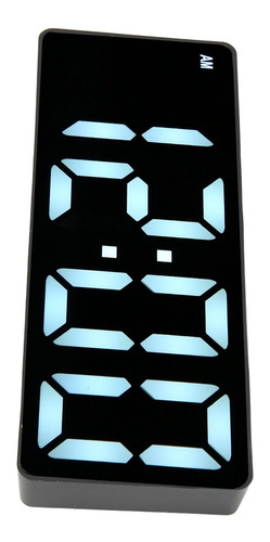 Reloj Led Digital Con Espejo, Alarma, Pantalla Grande Multif