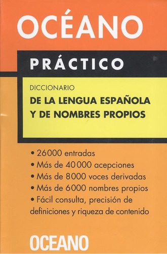 Libro Oceano Lengua Española Y Nombres Practico