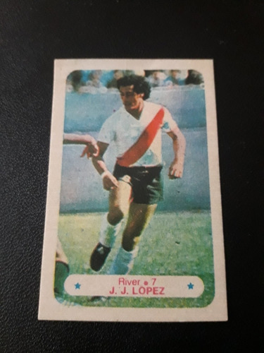 Argentina Campeon 1978. Figurita N° 7  Lopez River. Mira!!!