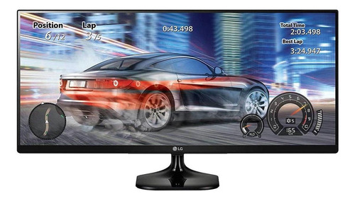 Imagen 1 de 3 de Monitor gamer LG UltraWide 25UM58 led 25 " negro 100V/240V