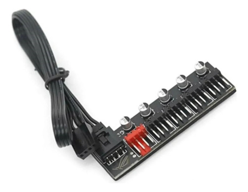 Hub Fan 3 Y 4 Pines Pwm Splitter Divisor (universal)