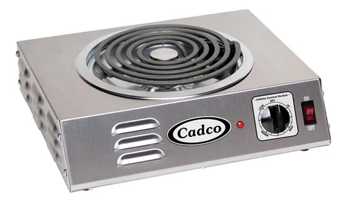 comprar Placa Eléctrica Cadco Csr-3t 14 Con (1) Quemador E Infinito