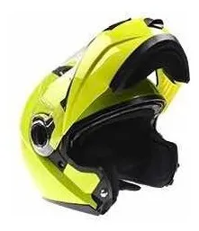 Casco Abatible Dot Verde Marca Italika Env o gratis