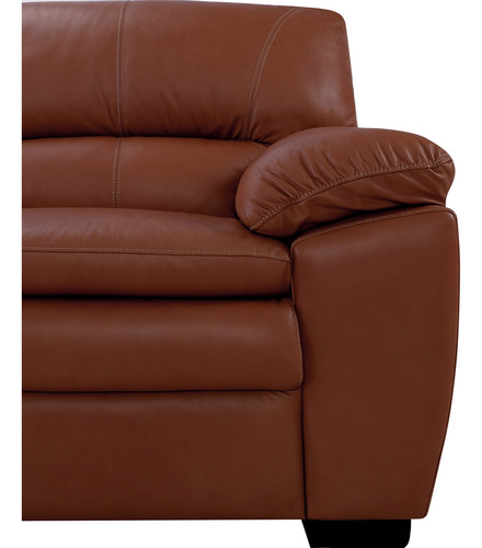Imagen 3 de 4 de Sillón 3 Cuerpos 100% Cuero Premium Divino