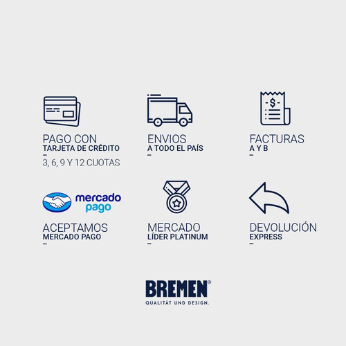 Imagen 4 de 4 de Llave Para Caño Tipo Sueca 1 Bremen 6677