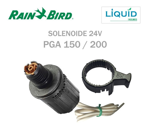 Imagen 1 de 5 de Solenoide 24v Electroválvulas Serie Pga 150 / 200 Rain Bird