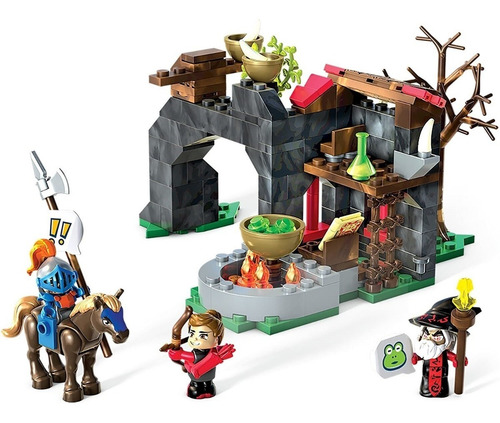 Mega Construx World Casa Brujos Magicos Y Poviones 189 Pz