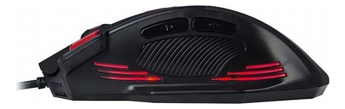 Mouse Marvo Gamer M420 Wired 7 Botões 3200 Dpi Led 4 Cores Cor Preto