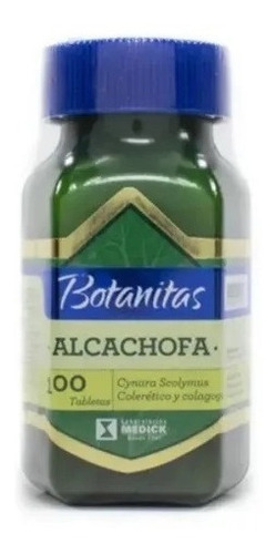 Alcachofa Tabletas X 100 Botanitas