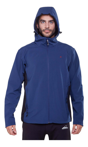 Campera Rompeviento Hombre Montagne Impermeable