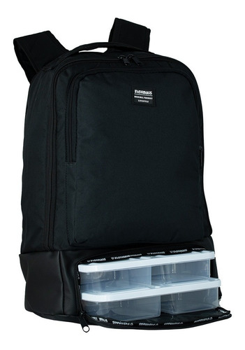 Imagem 4 de 7 de Mochila Térmica Fitness Marmita Notebook Everbags Preto