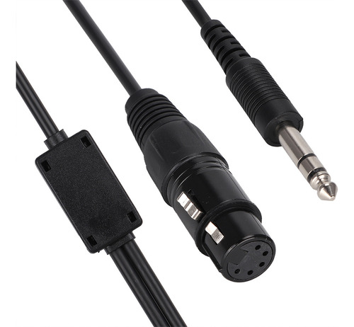 Cable Adaptador De Auriculares De Doble Conector Xlr A Ga