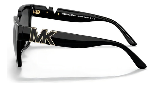 Óculos De Sol Michael Kors Karlie Preto 0mk2170u 30058g54 Cor da lente Cinza Desenho Liso