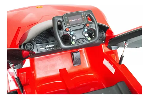 Auto Deportivo Batería 12v Ktm Usb Luz Mp3 R/c Bluetooth Mca