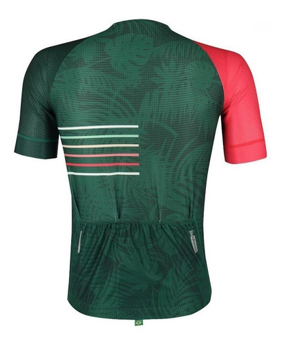 Imagem 2 de 2 de Camisa Ciclismo Masculina Mauro Ribeiro Energy Verde