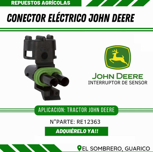 Conector Eléctrico John Deere Re12363