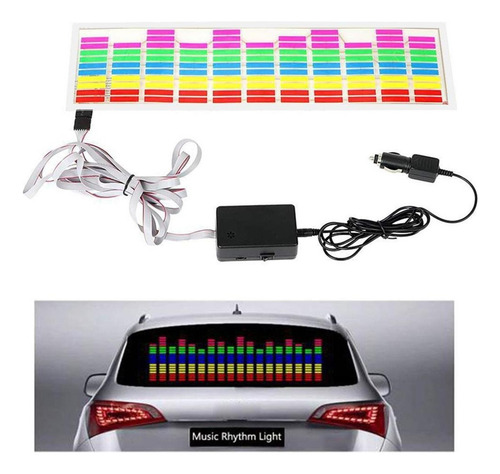 Ventana De Coche Música Ritmo Ledlight