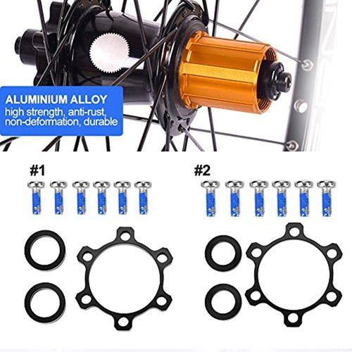 Conversion Del Adaptador Del Cubo De La Bicicleta De Aleaci