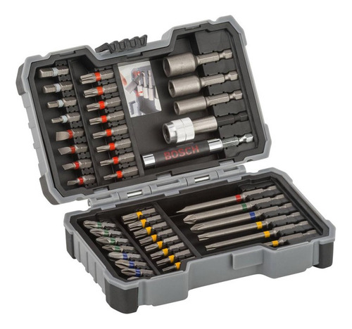 Juego de brocas puntas y enchufes Bosch 2607017164 unidades 43
