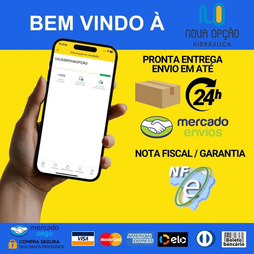 Visor Nível Óleo Redondo Rosca 3/4 Bsp Alumínio Reservatório