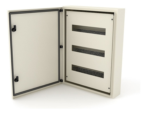 Gabinete Metalico P/ Termica 30 Modulos Din Ip55 Exterior