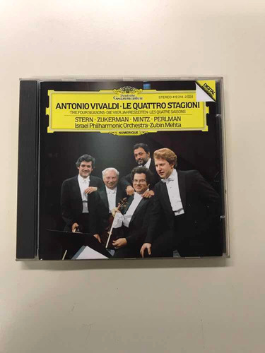 Antonio Vivaldi Le Quattro Stagioni Cd Stern Zukerman Meht 