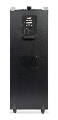 Parlante Portatil Torre De Audio Bluetooth Novik Reactor Dj