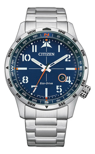 Reloj Citizen Hombre Bm7550-87l Eco-drive Aviator