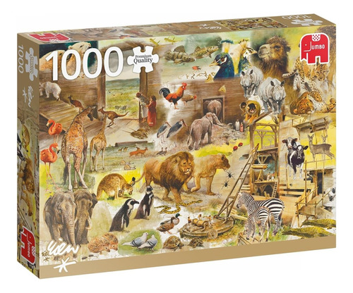 Puzzle 1000 Piezas Rien Poortvliet B Noah's Ark - Jumbo