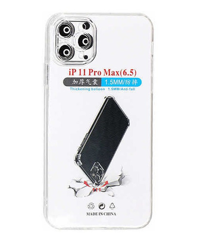 Forro iPhone Anti Golpes Transparentes  6 Plus Al 12 Pro Max