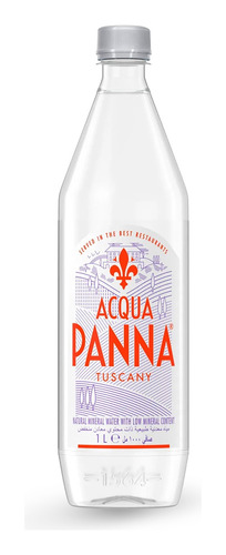 Agua Acqua Panna, 1 L Pet Agua Mineral Natural 