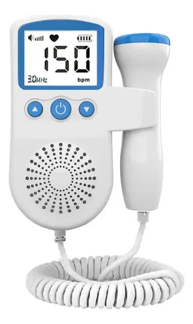 Sonar Fetal Doppler Ultrassom Ouvir Batimentos Monitor Bebe
