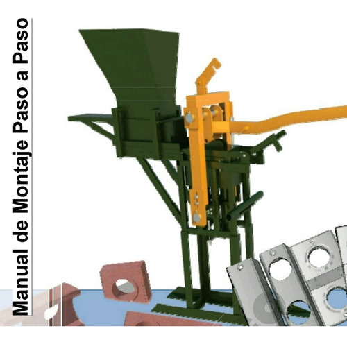 Maquina Para Fabricar Ladrillos Ecologicos (planos) (Usado)