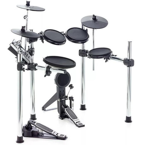 Bateria Eletrônica Alesis Forge Kit Com Pads Dual Zone, Módu