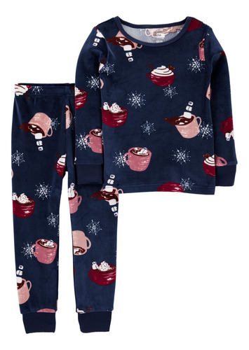 Pijama Holgada De 2 Piezas De Niña 2o583810 | Carters ®