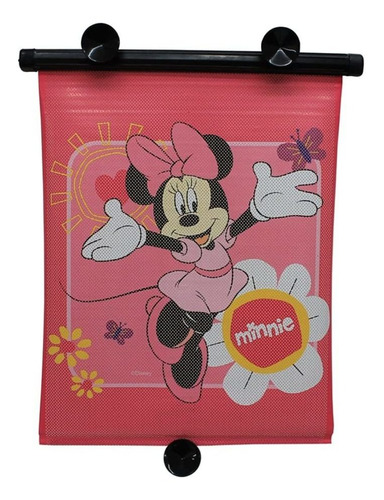 Disney Baby Minnie Mouse Rosa Pantalla Solar Retractil Niña