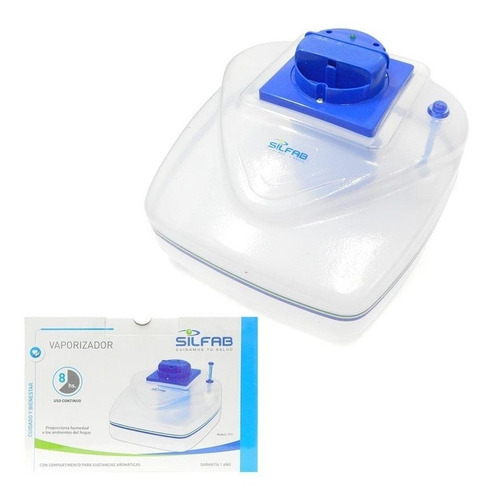 Imagen 2 de 6 de Vaporizador Humificador De Ambientes V11 Silfab 4 Litros