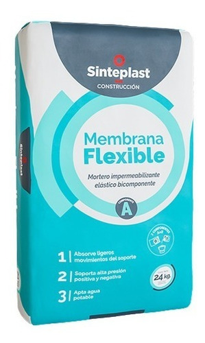 Membrana Flexible Cementicia Parte A 24k Sinteplast