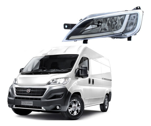 Óptico Izquierdo (lado Chofer) Fiat Ducato 2016-2021.